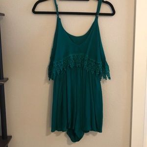 Turquoise romper, medium